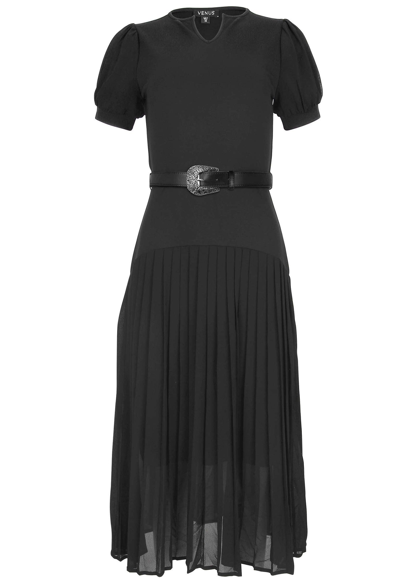 Belted Maxi Dress