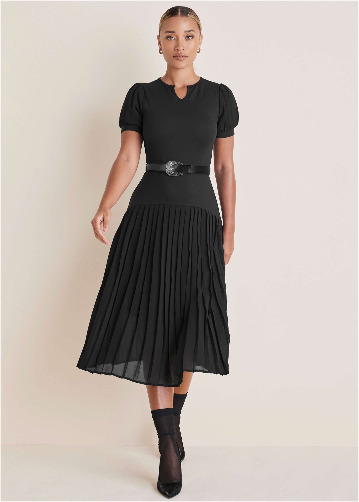 Belted Maxi Dress